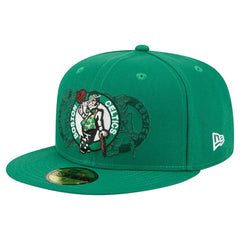 Boston Celtics Tri-Hit 59Fifty Fitted Hat Kelly Green
