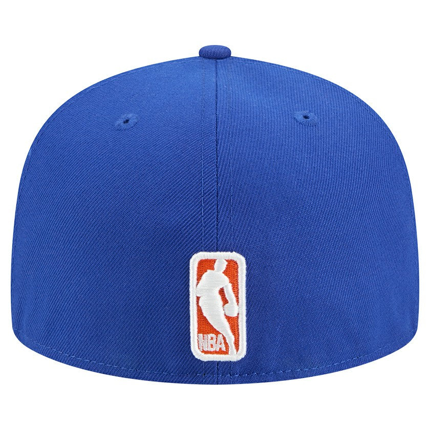 New York Knicks Tri-Hit 59Fifty Fitted Hat Blue