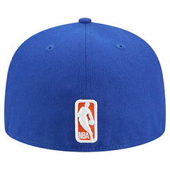 New York Knicks Tri-Hit 59Fifty Fitted Hat Blue