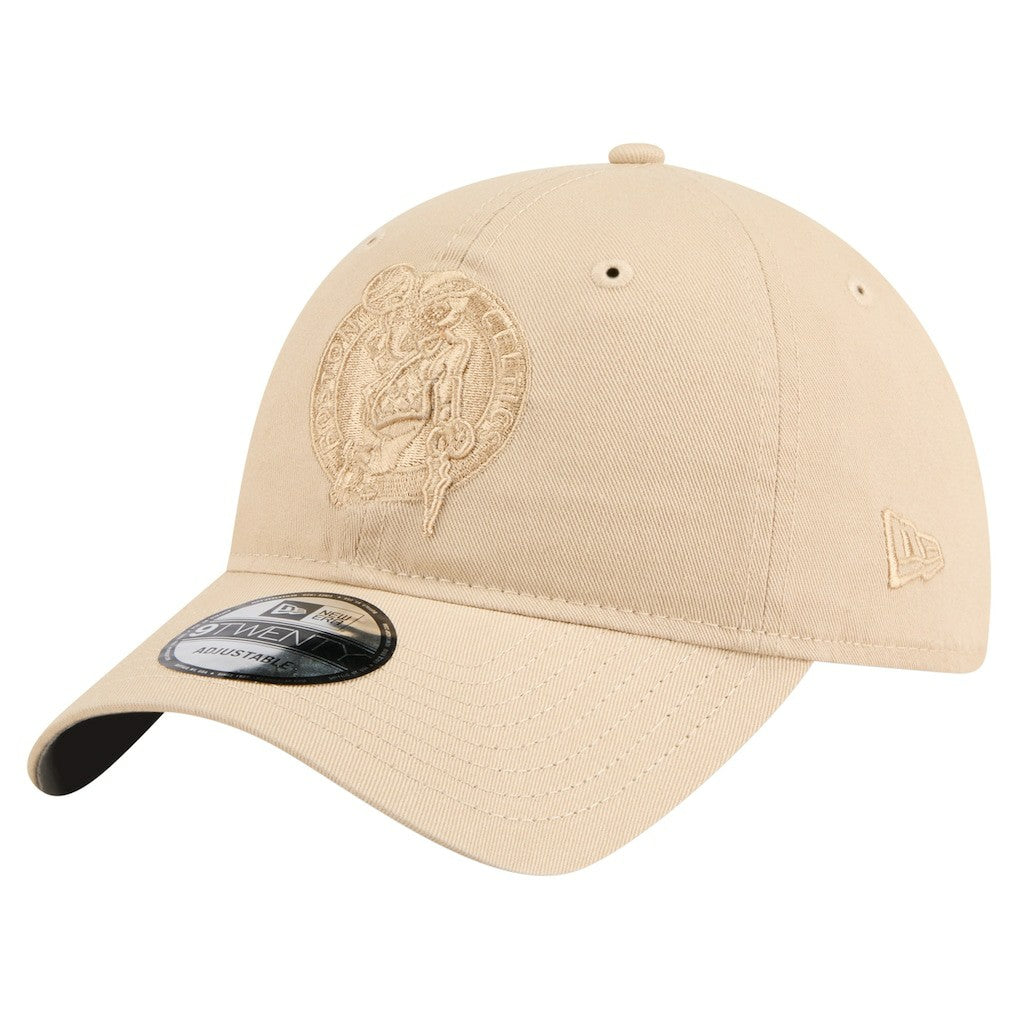 Boston Celtics Color Pack Tonal 9TWENTY Adjustable Hat Khaki