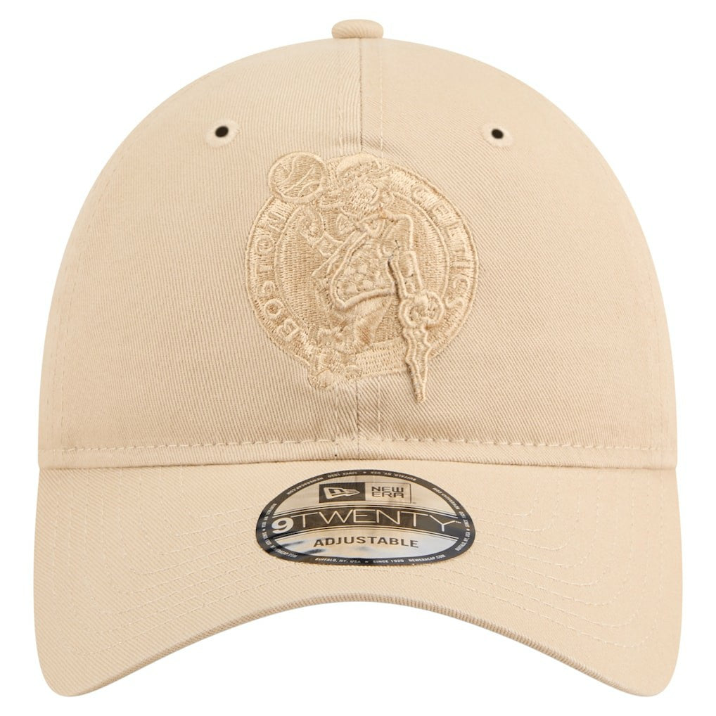 Boston Celtics Color Pack Tonal 9TWENTY Adjustable Hat Khaki