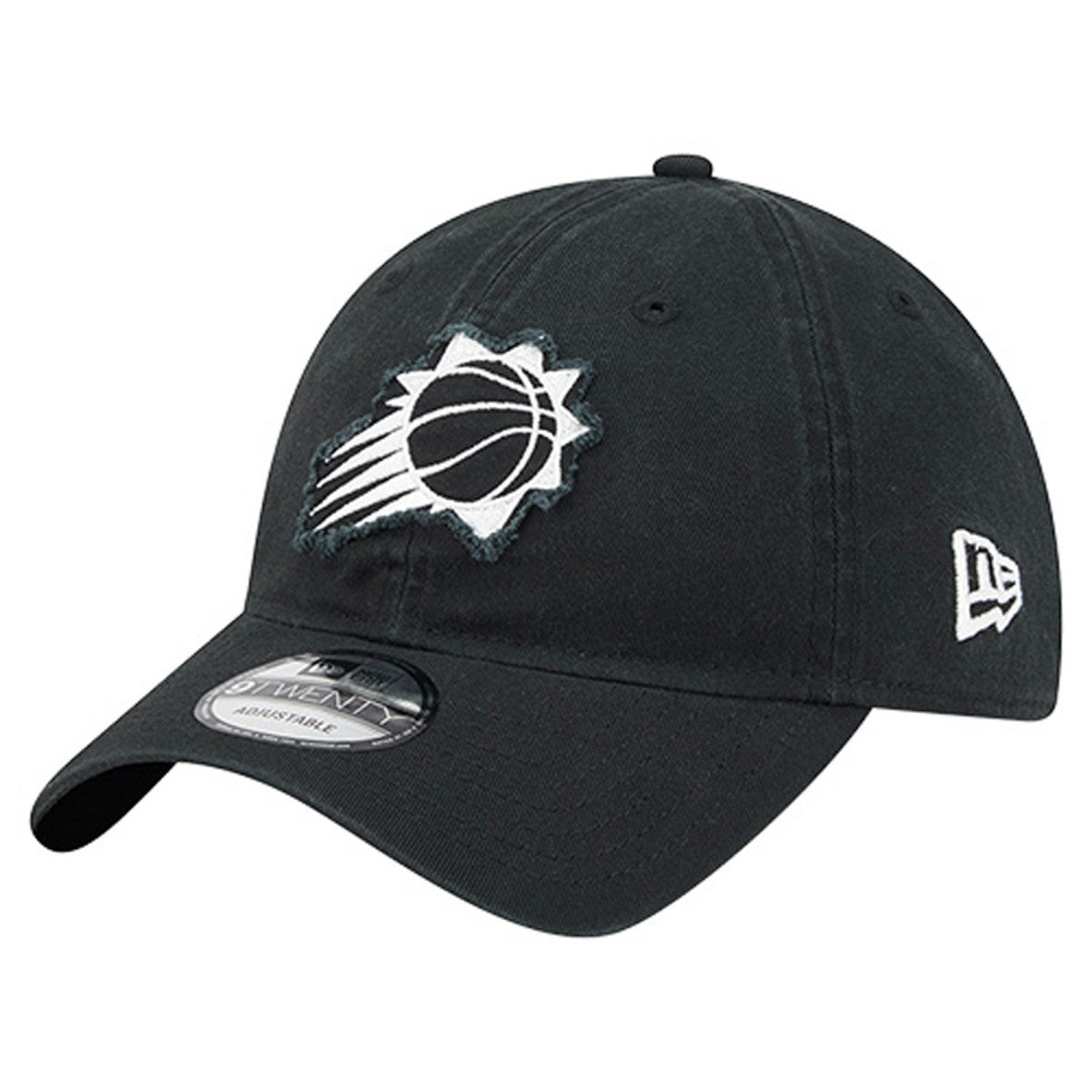 Phoenix Suns Stamp Fabric Applique 9TWENTY Adjustable Hat Black