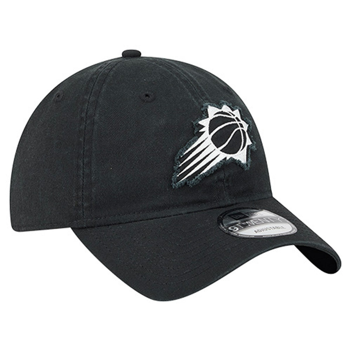 Phoenix Suns Stamp Fabric Applique 9TWENTY Adjustable Hat Black