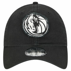 Dallas Mavericks Stamp Fabric Applique 9TWENTY Adjustable Hat Black