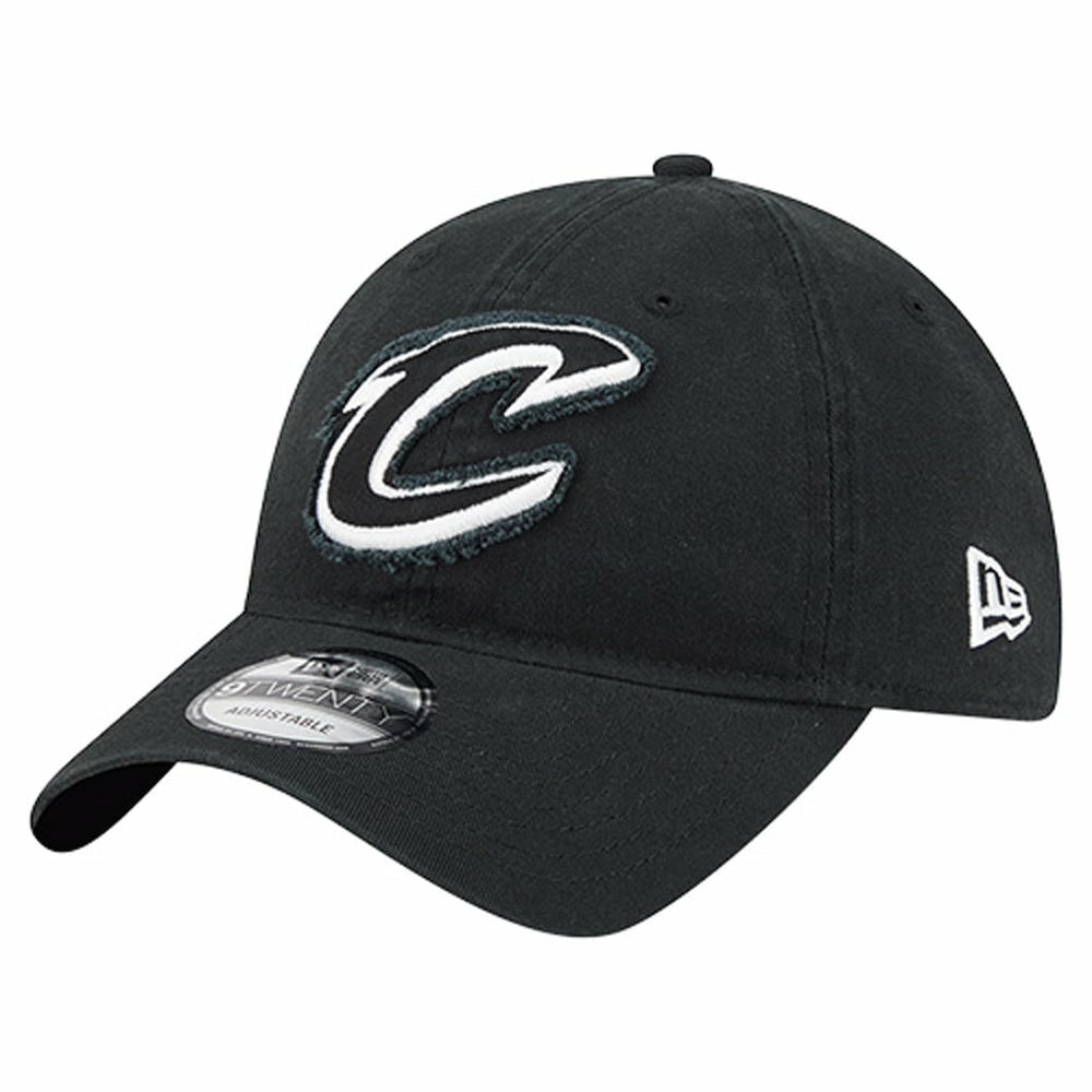 Cleveland Cavaliers Stamp Fabric Applique 9TWENTY Adjustable Hat Black