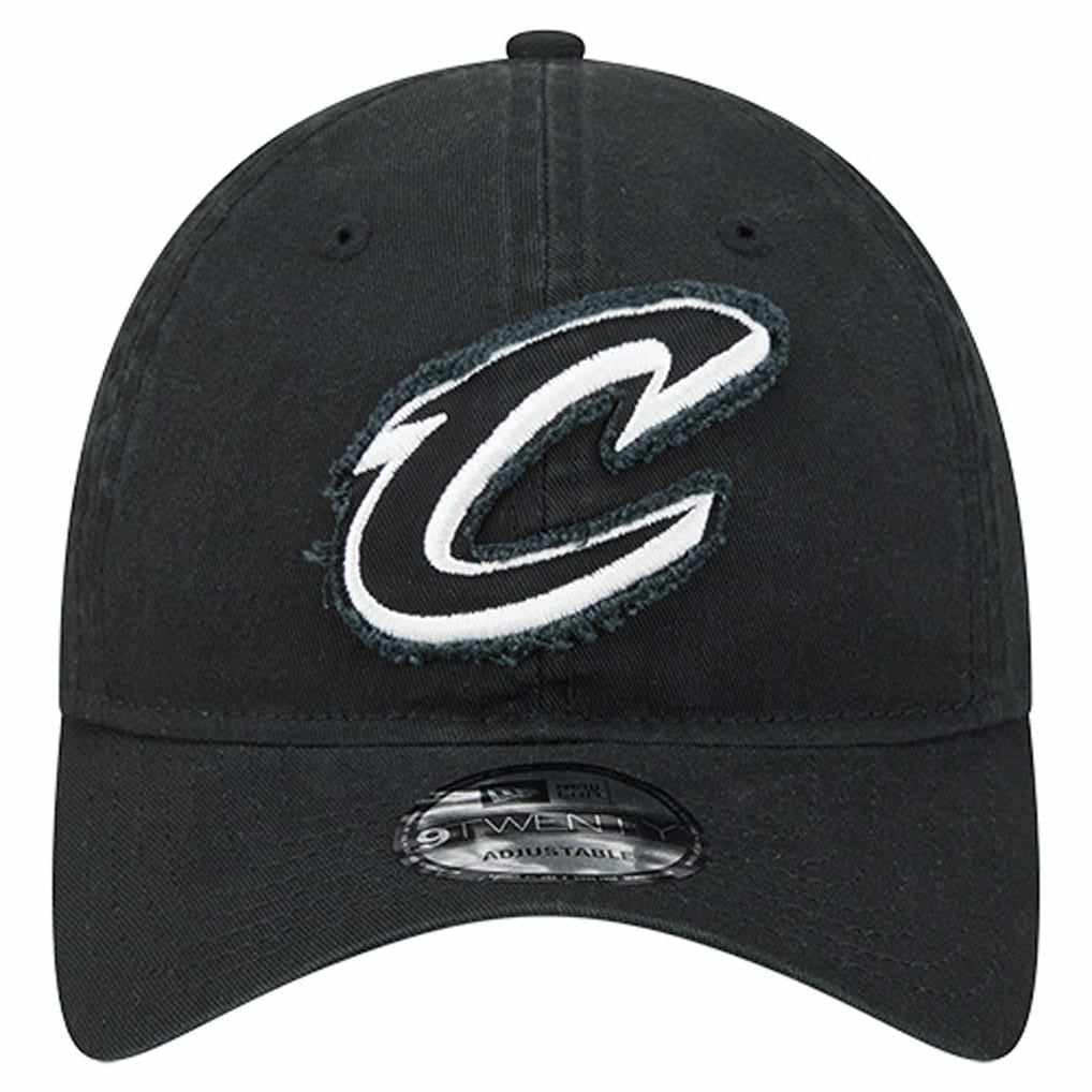 Cleveland Cavaliers Stamp Fabric Applique 9TWENTY Adjustable Hat Black