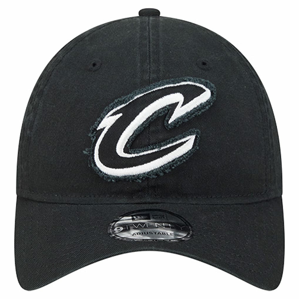 Cleveland Cavaliers Stamp Fabric Applique 9TWENTY Adjustable Hat Black