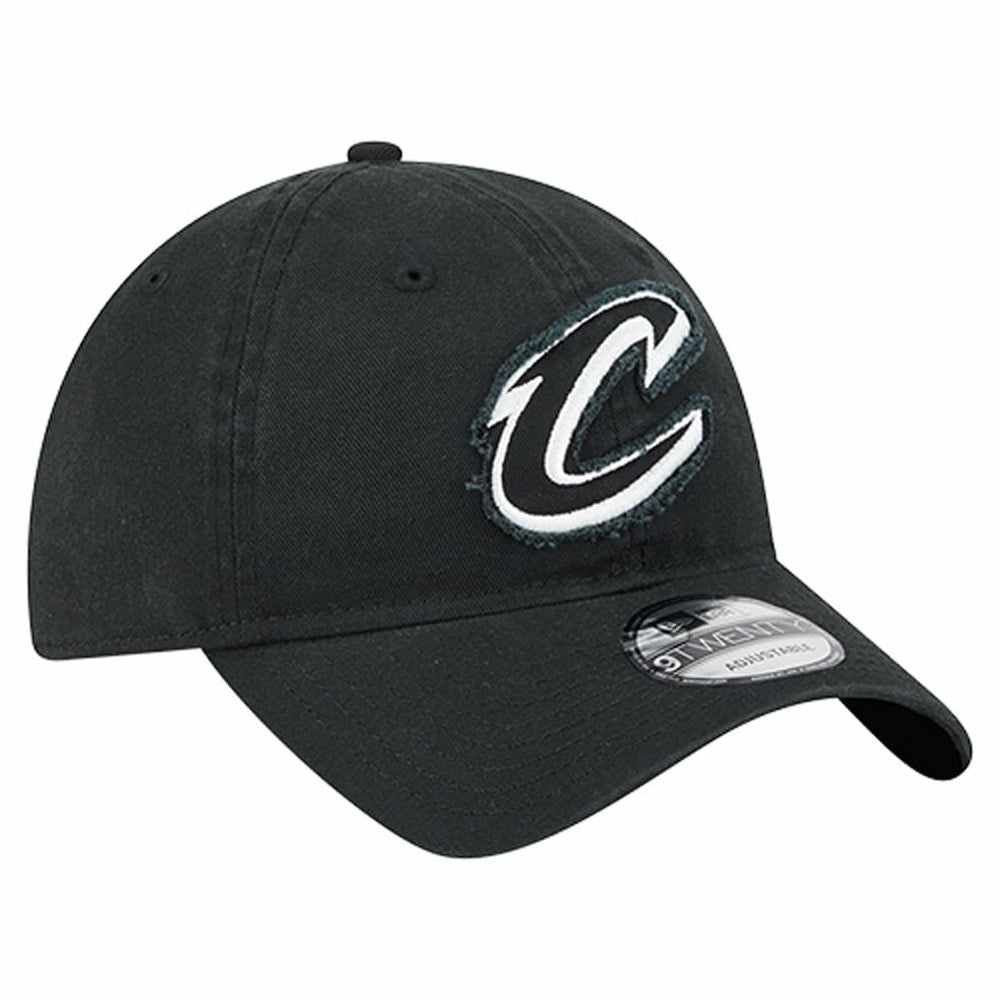 Cleveland Cavaliers Stamp Fabric Applique 9TWENTY Adjustable Hat Black
