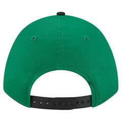 Boston Celtics Bold Arch COOLERA 9FORTY A-Frame M-Crown Adjustable Hat Kelly Green