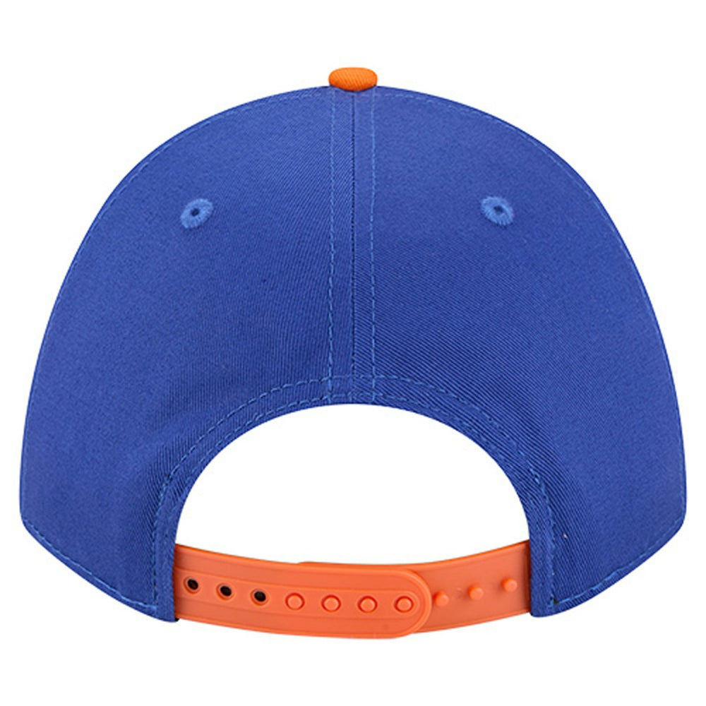 New York Knicks Bold Arch COOLERA 9FORTY A-Frame M-Crown Adjustable Hat Blue