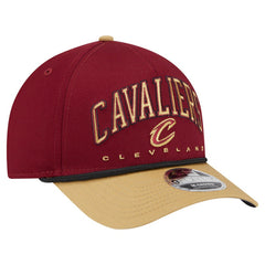 Cleveland Cavaliers Bold Arch COOLERA 9FORTY A-Frame M-Crown Adjustable Hat Wine