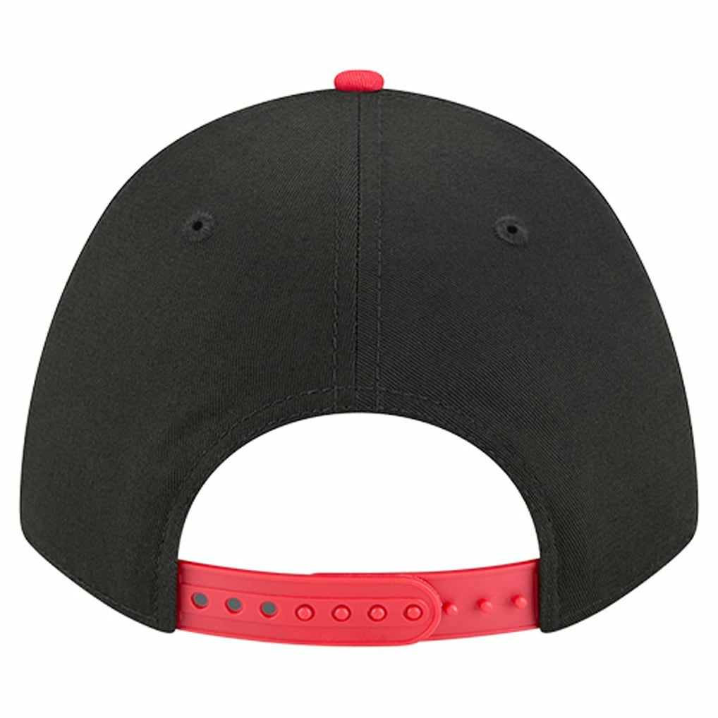 Chicago Bulls Bold Arch COOLERA 9FORTY A-Frame M-Crown Adjustable Hat Black