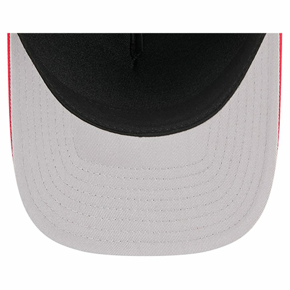 Chicago Bulls Bold Arch COOLERA 9FORTY A-Frame M-Crown Adjustable Hat Black