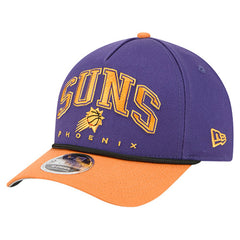 Phoenix Suns Bold Arch COOLERA 9FORTY A-Frame M-Crown Adjustable Hat Purple