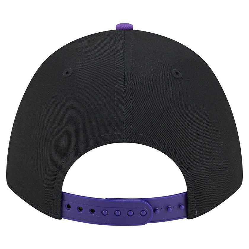 Sacramento Kings Bold Arch COOLERA 9FORTY A-Frame M-Crown Adjustable Hat Black