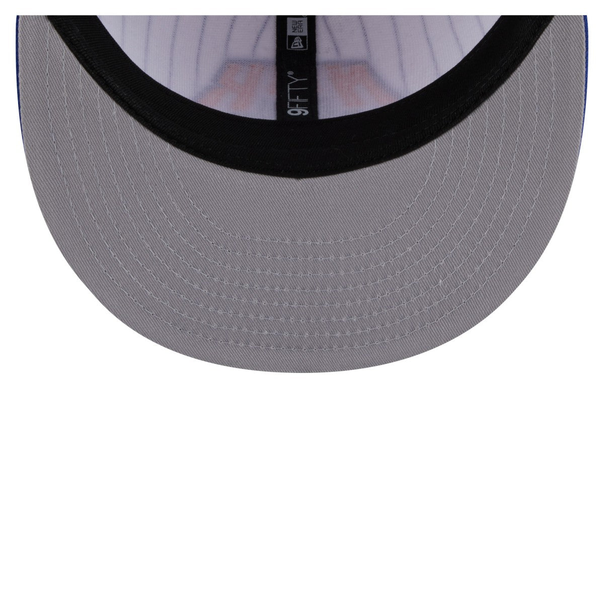 New York Knicks Deceptor Pinstripe 9FIFTY Snapback Hat White