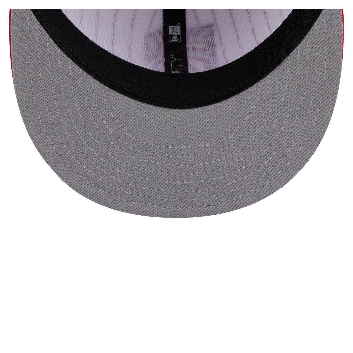 Toronto Raptors Deceptor Pinstripe 9FIFTY Snapback Hat White