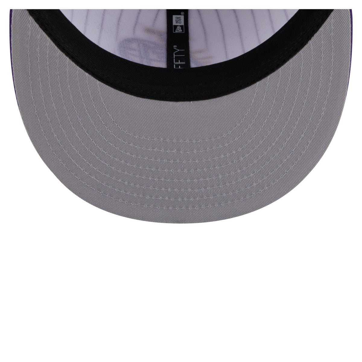 Los Angeles Lakers Deceptor Pinstripe 9FIFTY Snapback Hat White