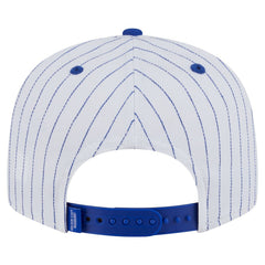 Golden State Warriors Deceptor Pinstripe 9FIFTY Snapback Hat White