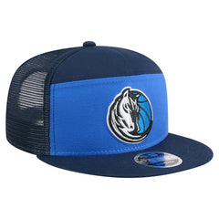 Dallas Mavericks Outdoor Split Panel 9FIFTY Snapback Hat Blue/Navy