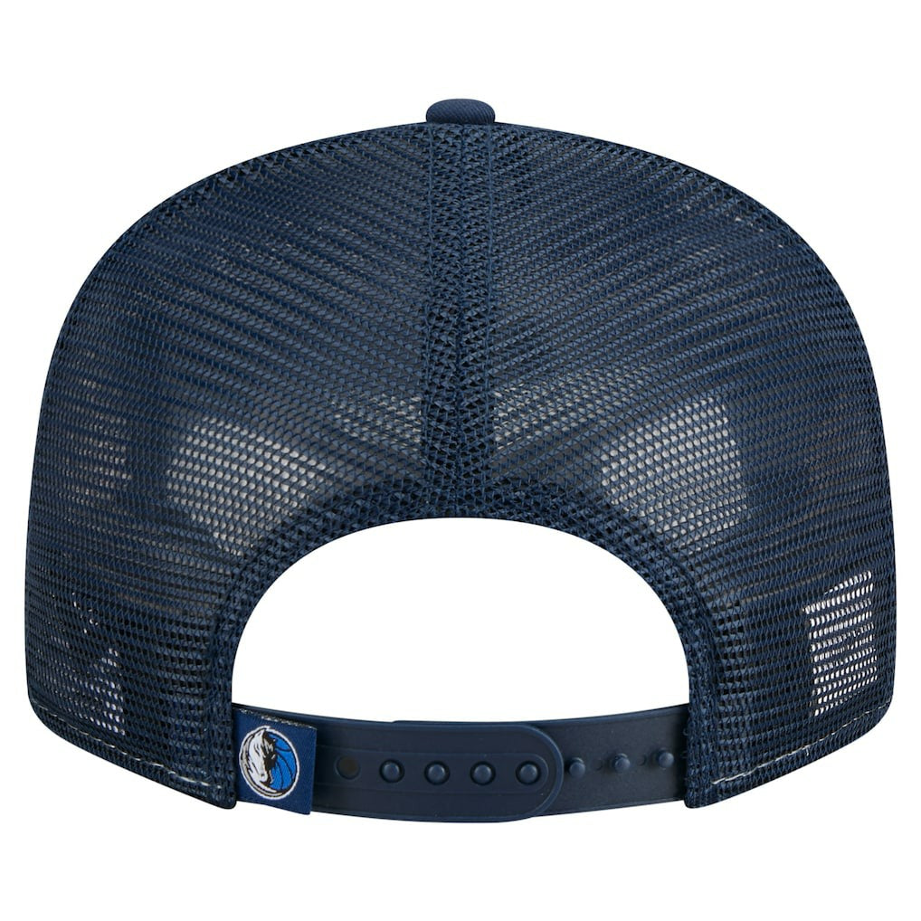 Dallas Mavericks Outdoor Split Panel 9FIFTY Snapback Hat Blue/Navy