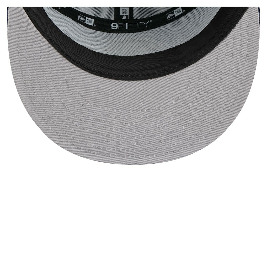 Dallas Mavericks Outdoor Split Panel 9FIFTY Snapback Hat Blue/Navy
