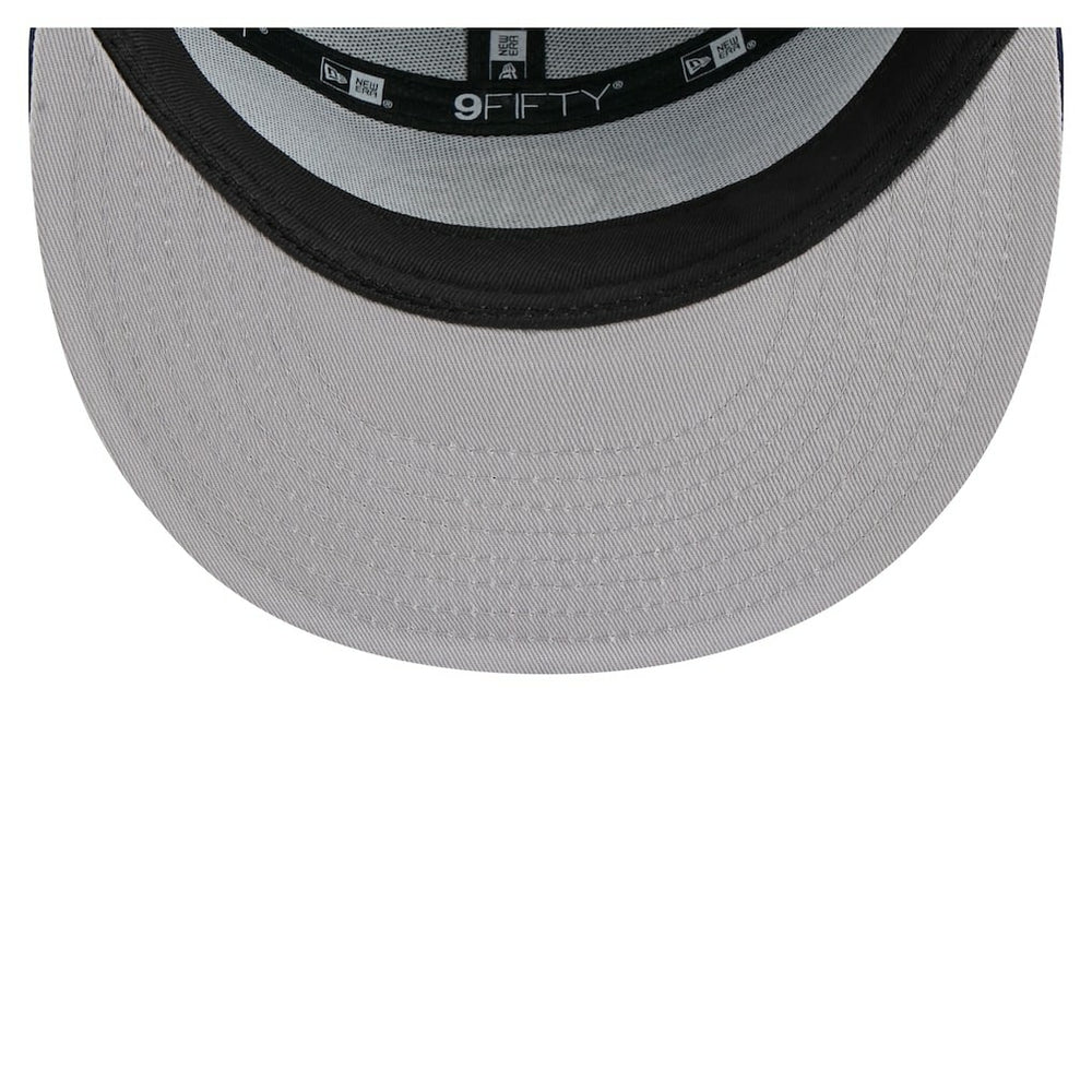 Dallas Mavericks Outdoor Split Panel 9FIFTY Snapback Hat Blue/Navy