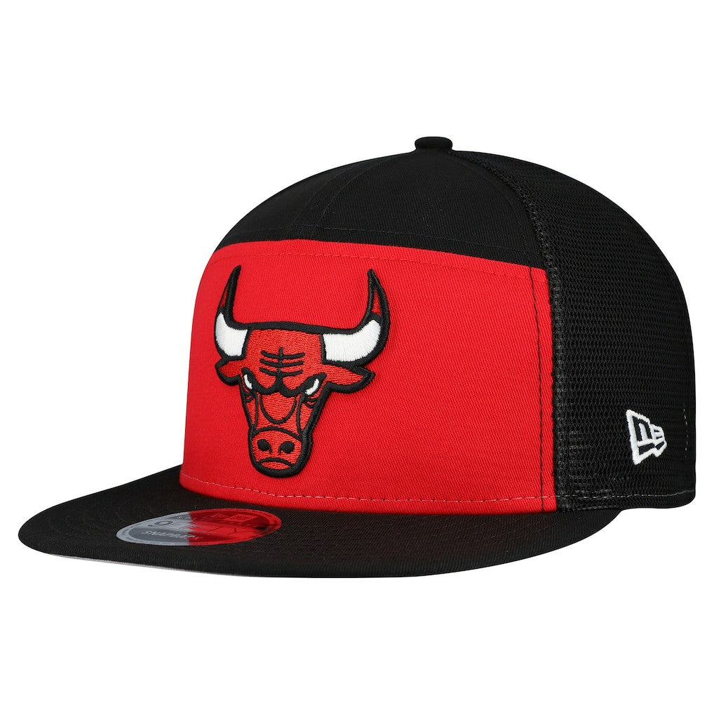 Chicago Bulls Outdoor Split Panel 9FIFTY Snapback Hat Red/Black