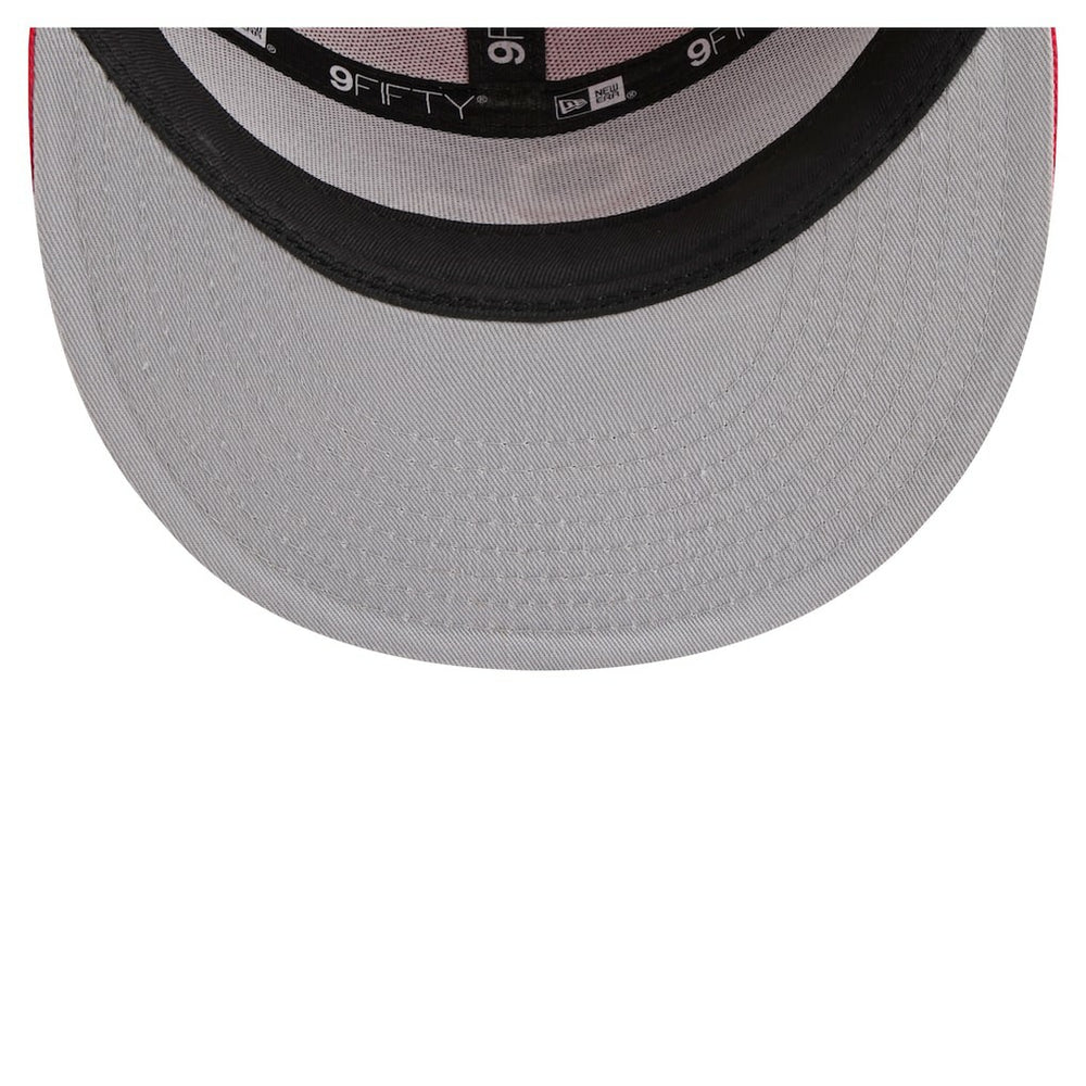 Philadelphia 76ers Outdoor Split Panel 9FIFTY Snapback Hat Royal/Red