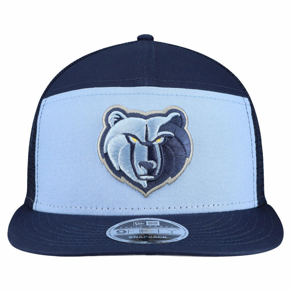 Memphis Grizzlies Outdoor Split Panel 9FIFTY Snapback Hat Light Blue/Navy