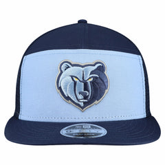Memphis Grizzlies Outdoor Split Panel 9FIFTY Snapback Hat Light Blue/Navy