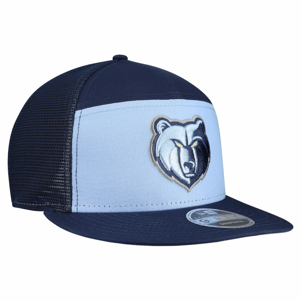 Memphis Grizzlies Outdoor Split Panel 9FIFTY Snapback Hat Light Blue/Navy