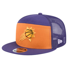 Phoenix Suns Outdoor Split Panel 9FIFTY Snapback Hat Orange/Purple