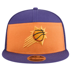 Phoenix Suns Outdoor Split Panel 9FIFTY Snapback Hat Orange/Purple