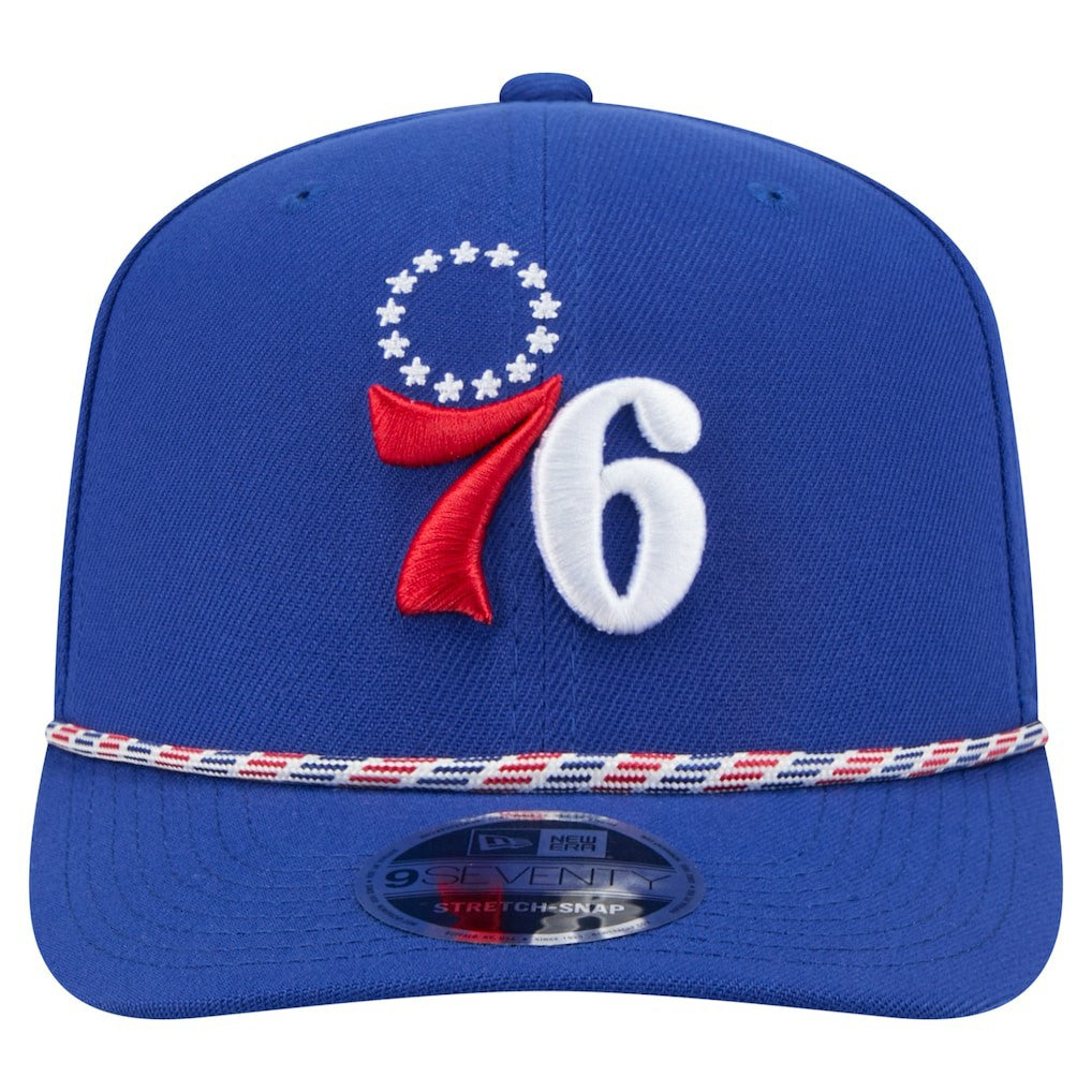 Philadelphia 76ers Rope 9SEVENTY Adjustable Hat Blue