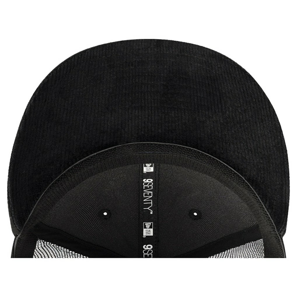 Chicago Bulls Quilted 9SEVENTY Trucker Adjustable Hat Black