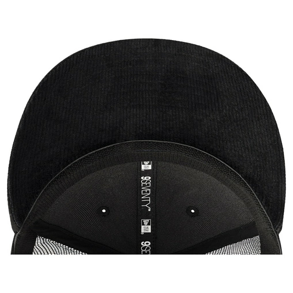Chicago Bulls Quilted 9SEVENTY Trucker Adjustable Hat Black
