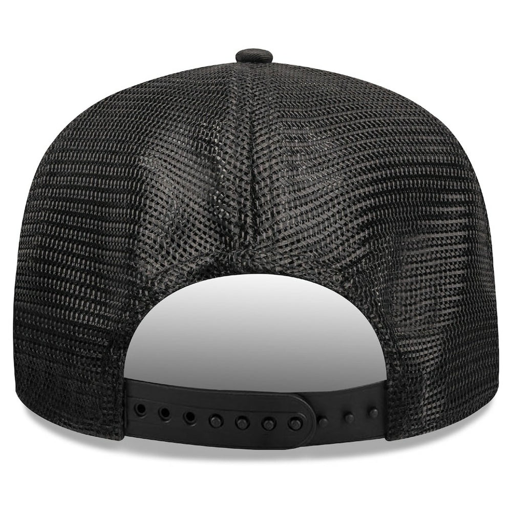 Boston Celtics Quilted 9SEVENTY Trucker Adjustable Hat Black