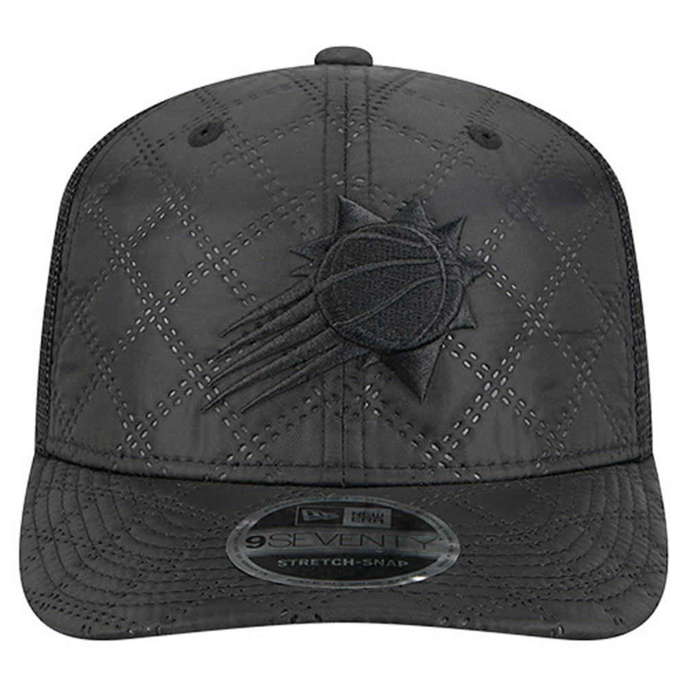 Phoenix Suns Quilted 9SEVENTY Trucker Adjustable Hat Black