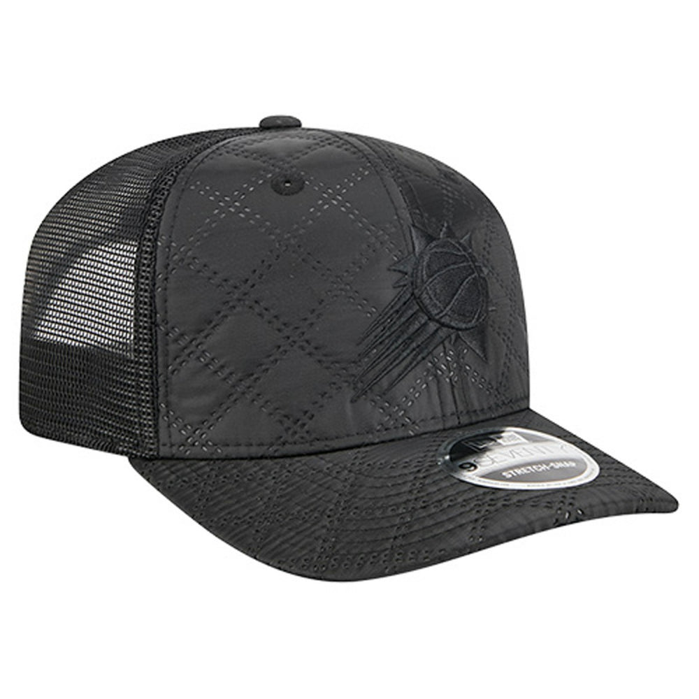 Phoenix Suns Quilted 9SEVENTY Trucker Adjustable Hat Black