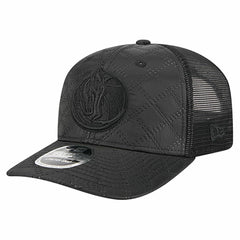 Dallas Mavericks Quilted 9SEVENTY Trucker Adjustable Hat Black