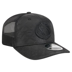 Dallas Mavericks Quilted 9SEVENTY Trucker Adjustable Hat Black