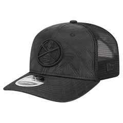 Denver Nuggets Quilted 9SEVENTY Trucker Adjustable Hat Black