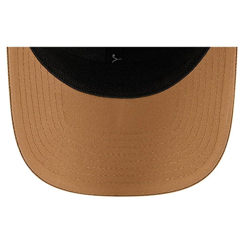 Boston Celtics Two-Tone 9SEVENTY Adjustable Trucker Hat Tan/Light Brown