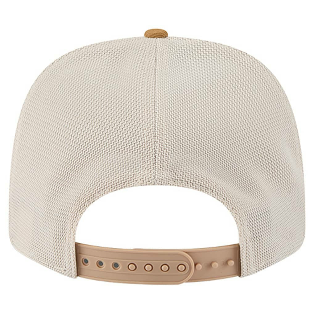 Dallas Mavericks Two-Tone 9SEVENTY Adjustable Trucker Hat Tan/Light Brown