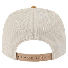 Dallas Mavericks Two-Tone 9SEVENTY Adjustable Trucker Hat Tan/Light Brown