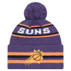 Phoenix Suns Classic Cuffed Knit Hat with Pom Purple