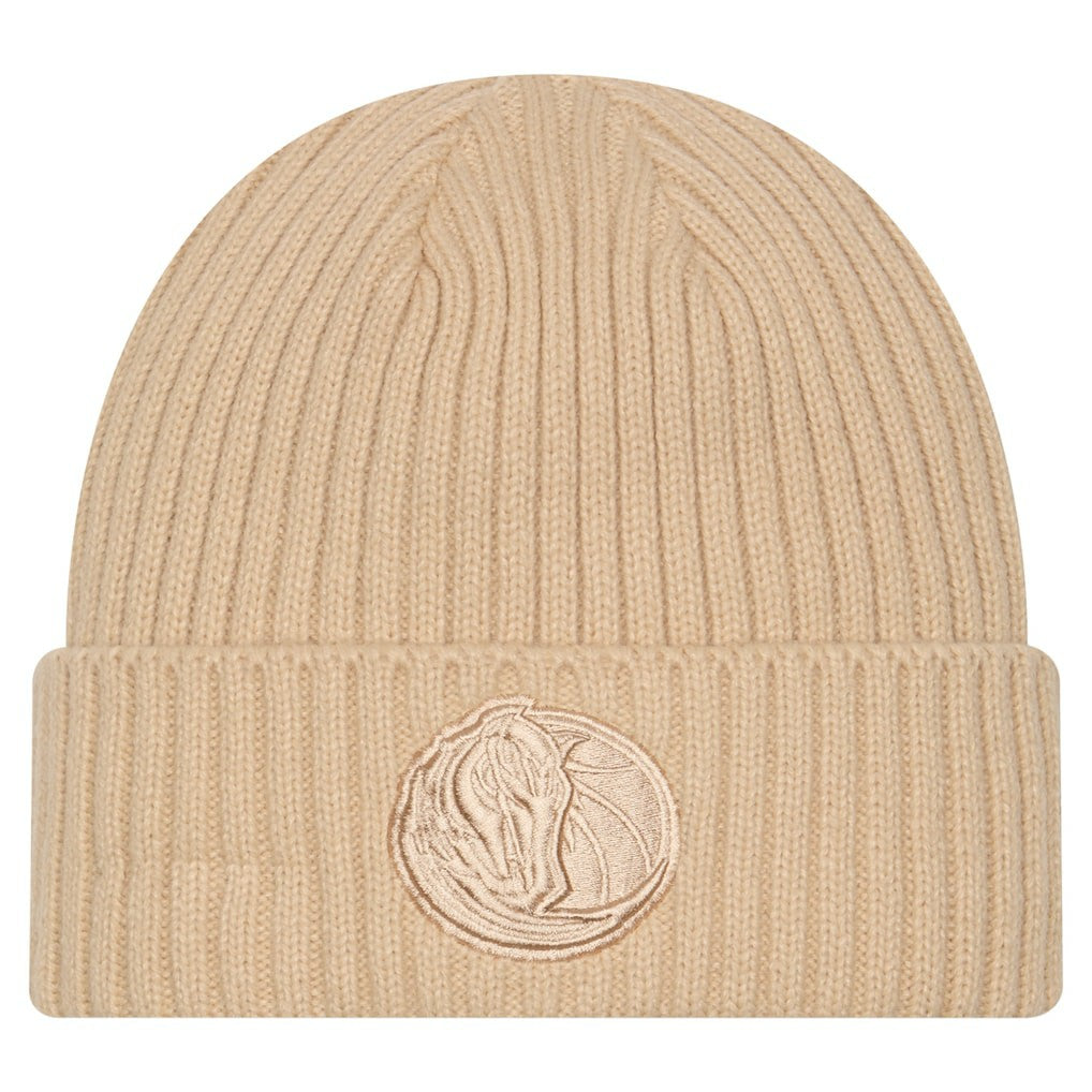 Dallas Mavericks Color Pack Cuffed Knit Hat Tan