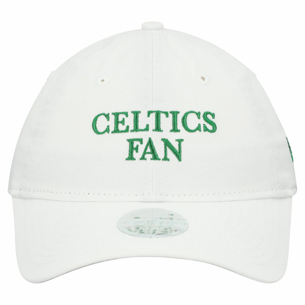 Boston Celtics Women's Team Fan 9TWENTY Adjustable Hat White