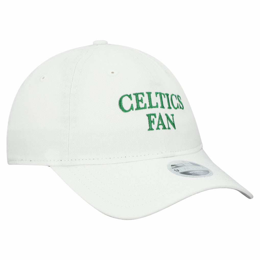 Boston Celtics Women's Team Fan 9TWENTY Adjustable Hat White